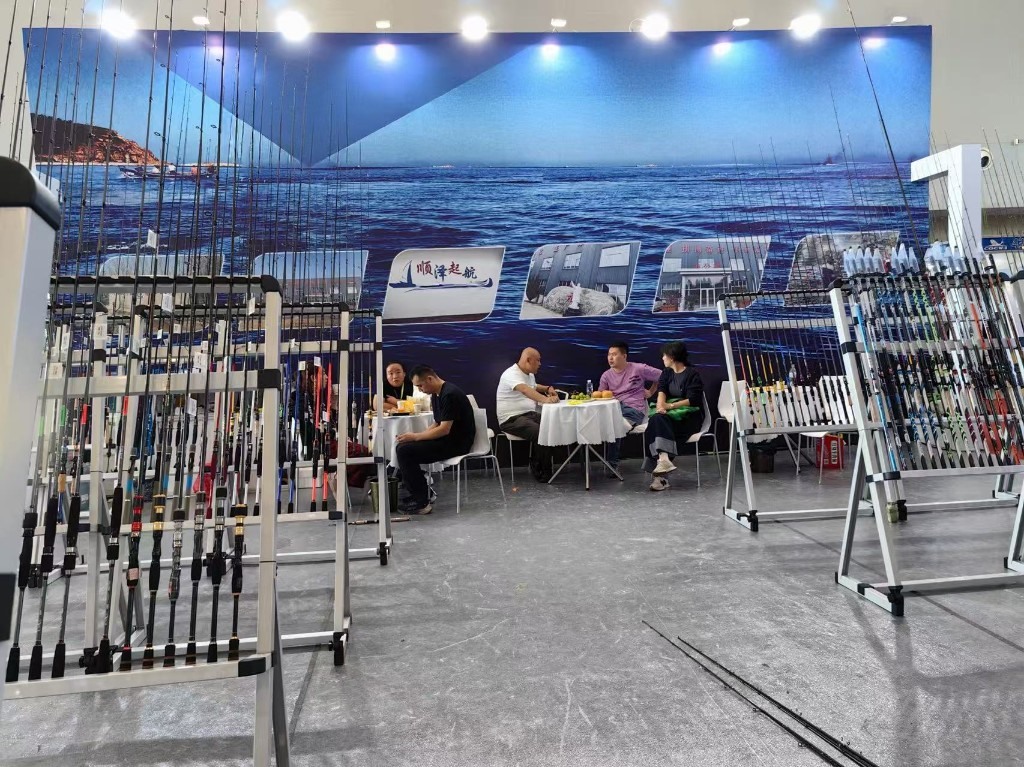 Fishing reel and rod product display