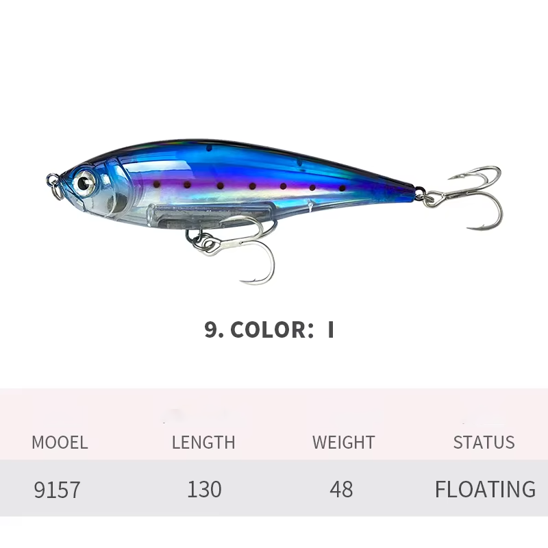 CHEERY 13cm 48g Pencil Twitch Fishing Lures Saltwater Long Casting Wobblers Trout Pesca Trolling Artificial Baits Inshore – Pencil – view 5
