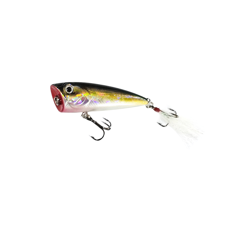 Bubble Fishing Freshwater 3D Eyes 60mm 4.8g Artificial Hard Plastic Bait Saltwater Weight Top Water Fishing Popper Lure – Popper – view 2