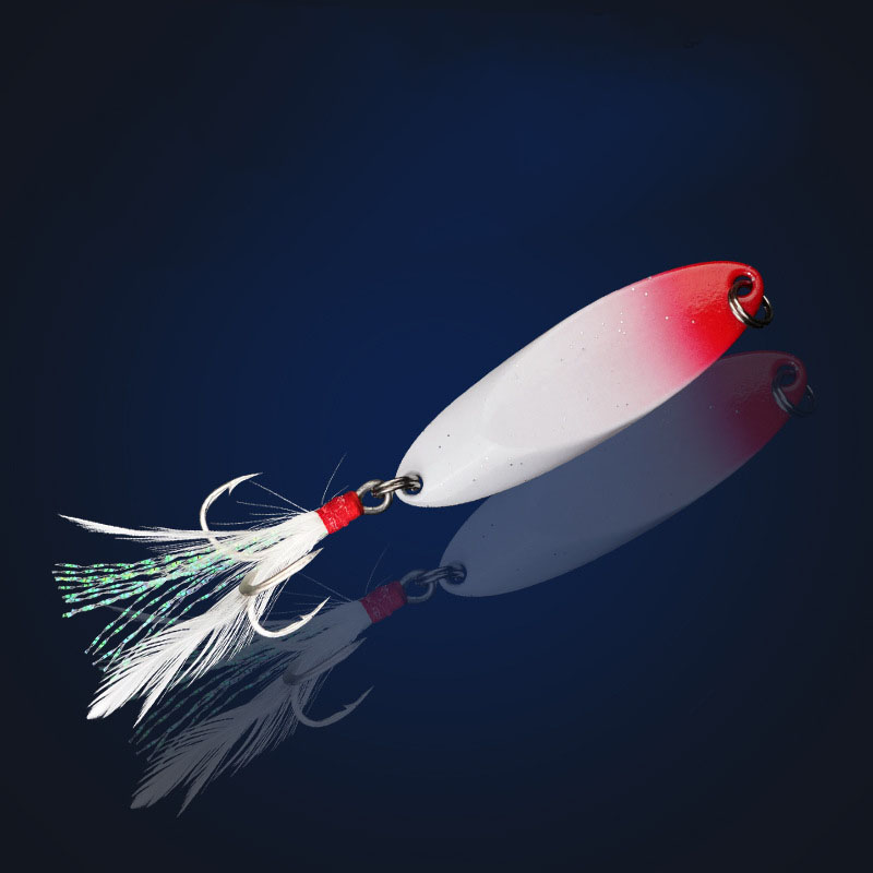 Metal Spinner Spoon Lures Trout Fishing Lure Hard Bait Sequins Paillette Artificial Baits Spinnerbait Fish Tools – Spoon & Spinner – view 3