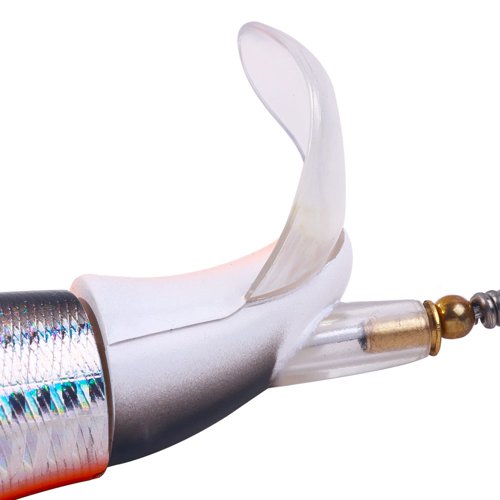 CHEERY 14cm 37g Wobblers Top Water Popper Fishing Lure Hard Bait Rotating Soft Tail Fishing Tackle Whopper Plopper – Pencil – view 5