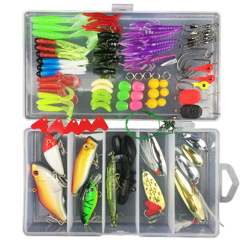 Wonderful Artificial Minnow Crank Spoon Fishing Lure Set Metal for Float Fishing in River Lake Condition Printed PP Box – Other Hard Lure – view 4