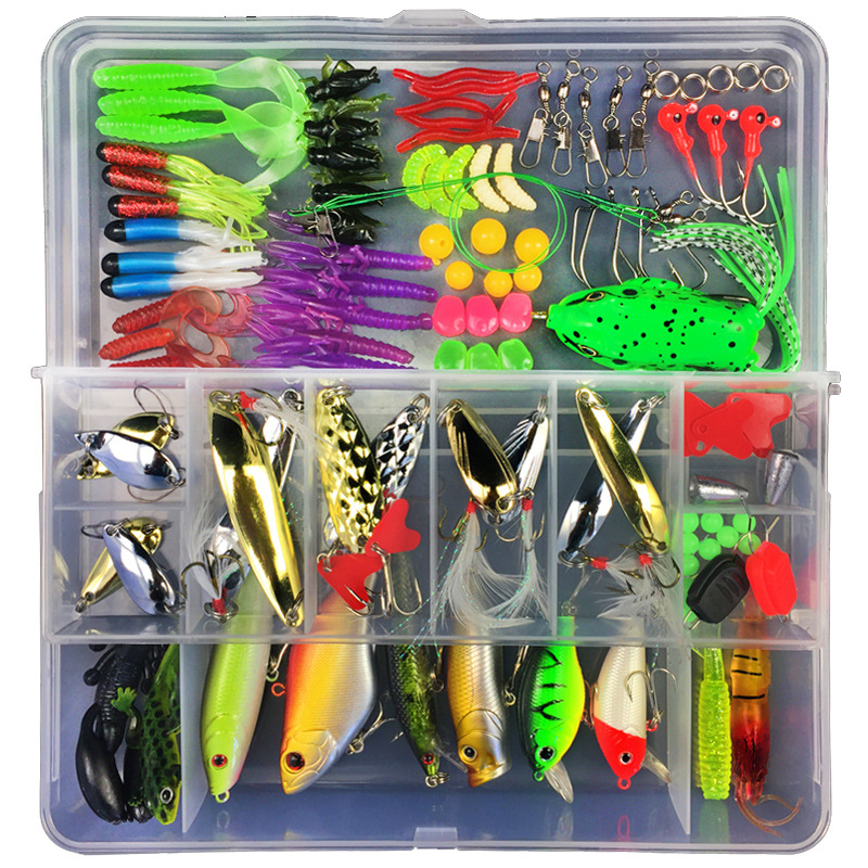 Wonderful Artificial Minnow Crank Spoon Fishing Lure Set Metal for Float Fishing in River Lake Condition Printed PP Box – Other Hard Lure – view 3