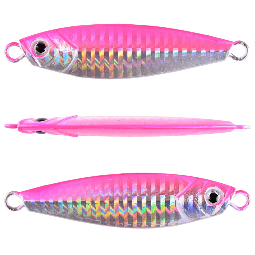 OEM High Quality Jig Slow Speed Metal Lead Saltwater Fishing Fast Vertical Jigging Lures Metal Jig with Hooks – VIB – view 2