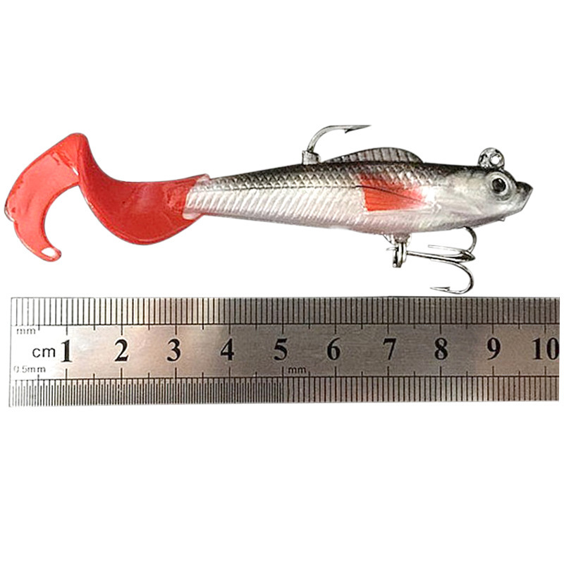 Fishing Accessories Freshwater Saltwater Luminous Jigging Lures Saltwater Fishing Pre-Rigged Jig Fishing Lure Soft Plastic Lure – Worms & Grubs – view 4