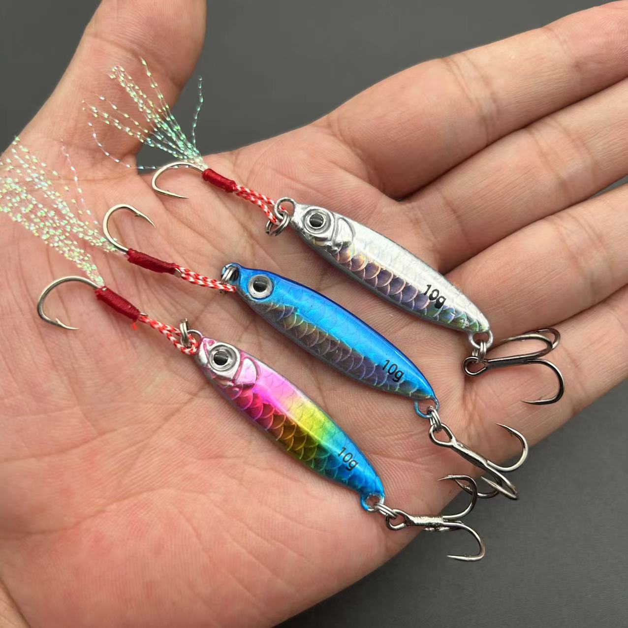 Cheery Top Right 105 7g~30g Japanese Fishing Jig Jigging Lure Deep Sea Fishing Lures Metal Fishing Bait Metal Jig – Metal Lure – view 2