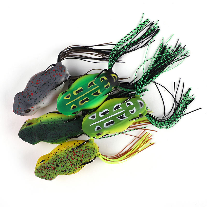 CHEERY Lure Popper Top Water Hollow Soft Fishing Simulated Frog Bait XX-114 – Frog – view 4