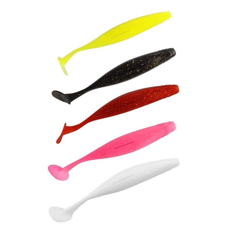 15cm 22g/12cm 12g Tiger Fish Special Kill Lure Bait Big T Tail Soft Simulation Live Bait Artificial Soft Bait for Saltwater Fish – Worms & Grubs – view 1