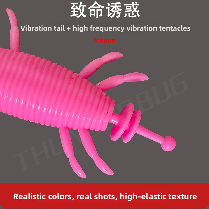 Angled Floating Artificial Soft Bait for Long Casting Slow Jigging 12.5g & 17g Made of PVC-for Carp & Snakehead Fish Frog Lure – Worms & Grubs – view 2