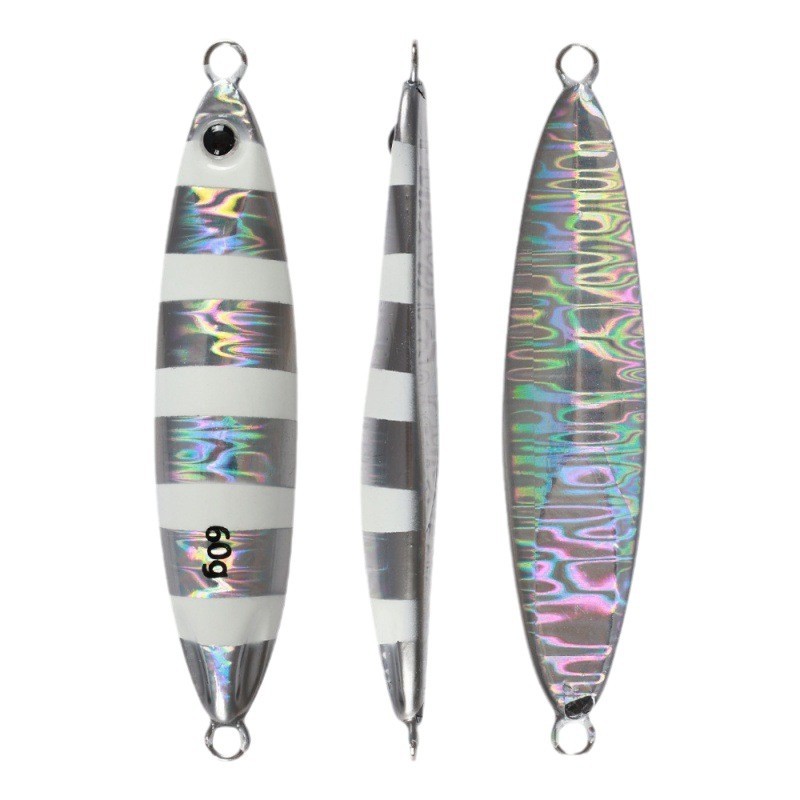 Effective 40g 60g Metal Shore Casting Jig Lure Bait for Sea Bass Mackerel Zander Pike Offshore Slow Jigging Boat Fishing – Metal Lure – view 5