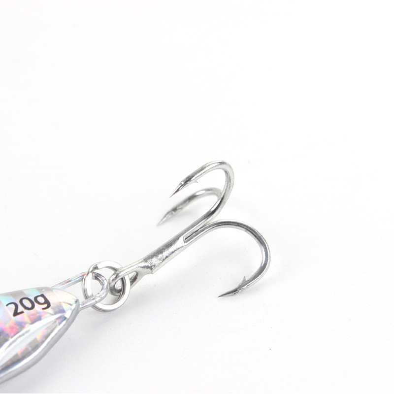 Wholesale Duo Iron Plate Lure Bait Double Hook Manufacturer's Sea Fishing Tool for Bass Mackerel Catfish Ocean Boat Fishing – Metal Lure – view 4