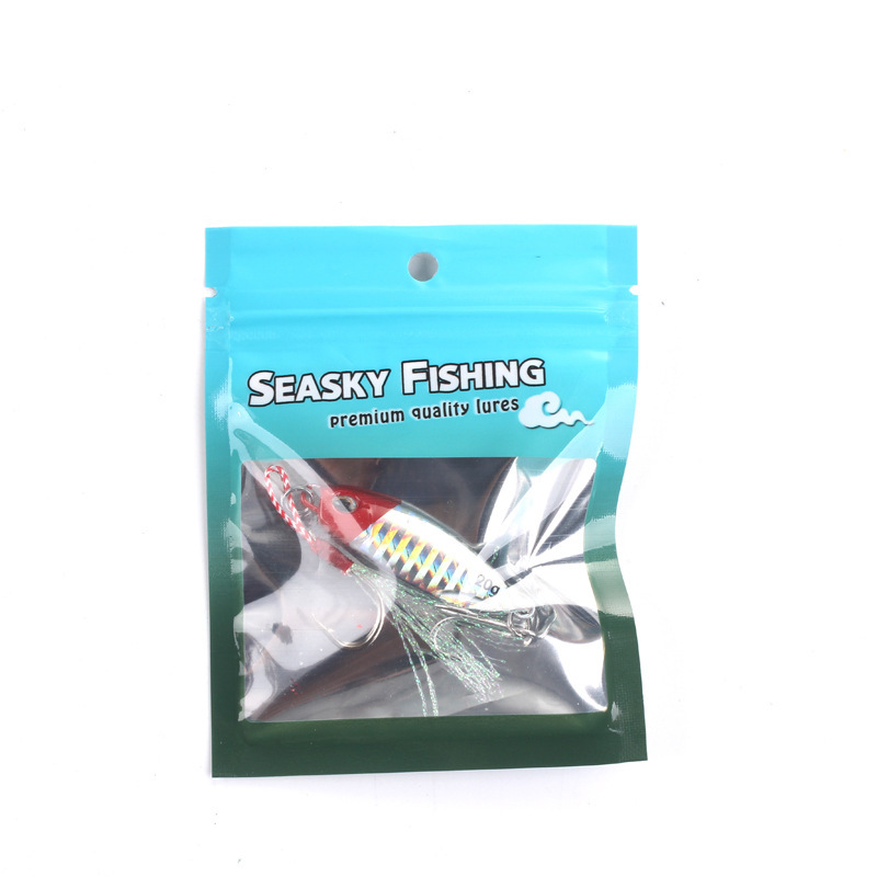 Wholesale Duo Iron Plate Lure Bait Double Hook Manufacturer's Sea Fishing Tool for Bass Mackerel Catfish Ocean Boat Fishing – Metal Lure – view 3