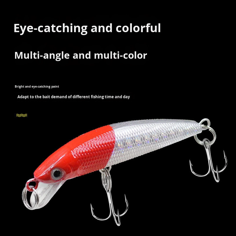 6cm 4g Slow Sinking Micro Plastic Minnow Bait Lure Set for Freshwater Stream for Carp Bottom Fishing Artificial Hard Bait Cod – Minnow – view 3