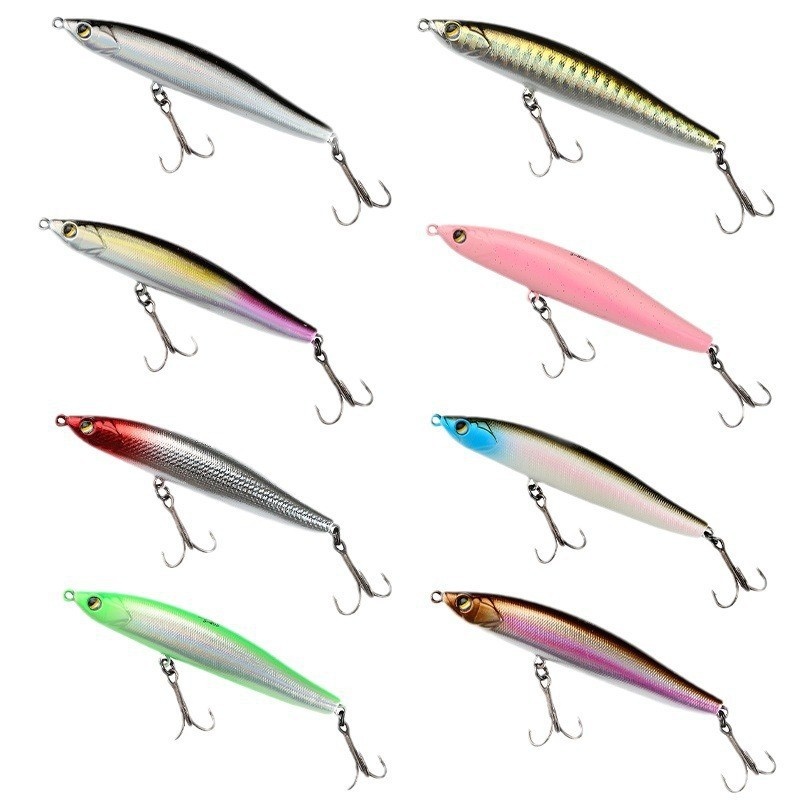 Cheery Casting Lure Whitefish Crank Bait for Saltwater Fish Vibrating Sinking Pencil Bait for Bass Mandarin Fish Marlin – Pencil – view 4
