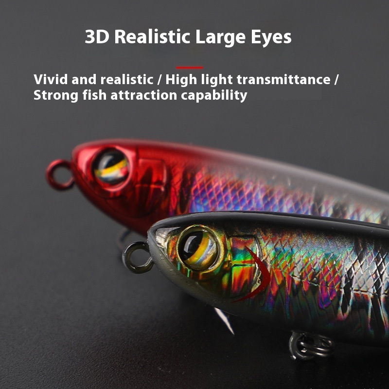 ABS Material Z-Dog Lure Long-Casting Topmouth Culter Bass Target 10g Floating Pencil Surface Fishing Lure – Pencil – view 2