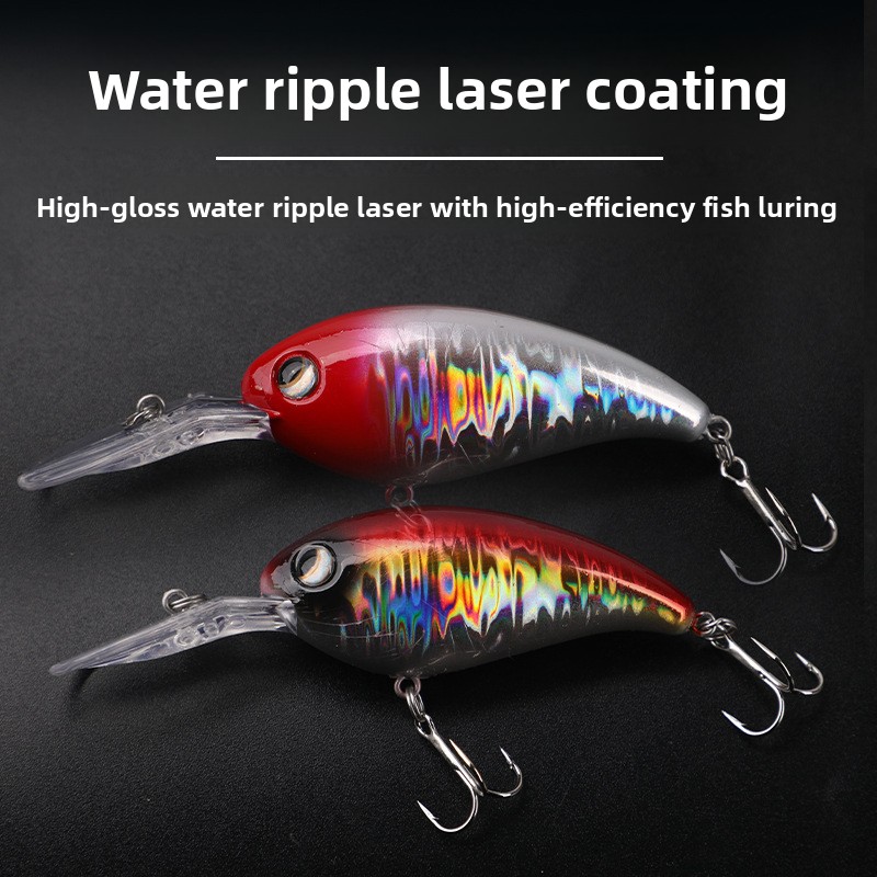 Long-Range Casting 10cm 15g Sea Fishing ABS Plastic Bait Long Tongue Board Rock Chubby Minnow Lure for Carp Target Species – Minnow – view 2