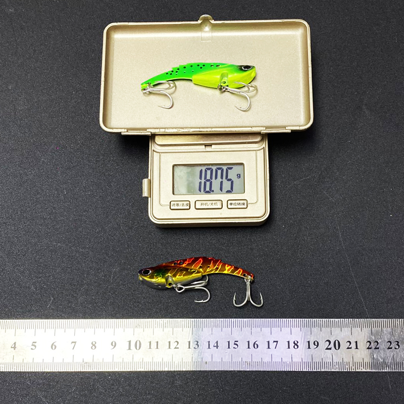 New Cheery Vib Fishing Lure Fast Sinking Hard Saltwater Metal Blade Durable Silicone for River and Stream Fishing – Metal Lure – view 4