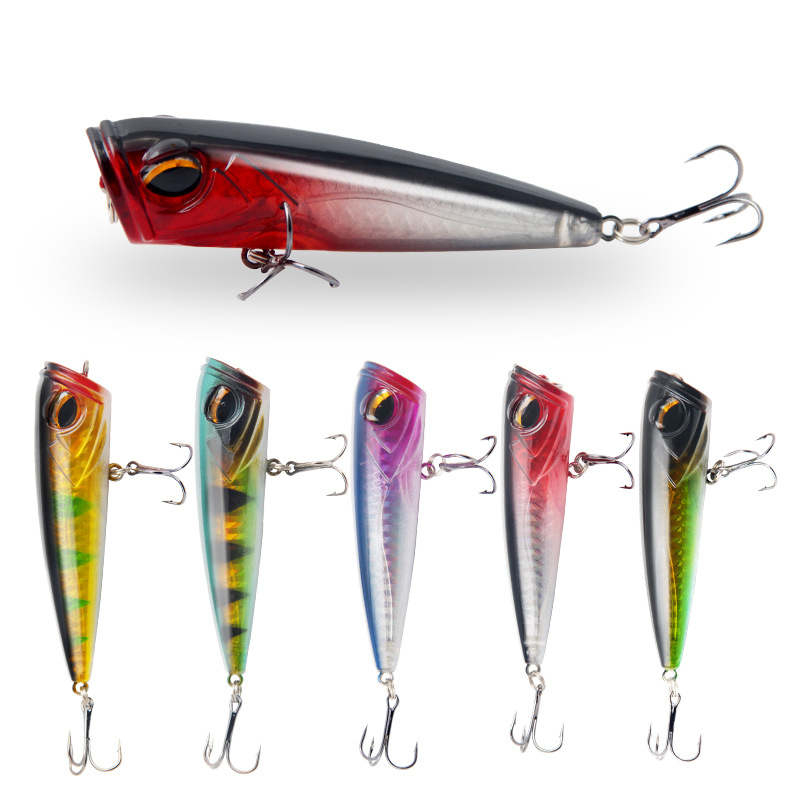 Cherry Luya 14g/8cm Long Cast Bass Silicone Fishing Bait for Freshwater Sea Fishing in River Stream Popper Fishing Gear Product – Popper – view 1
