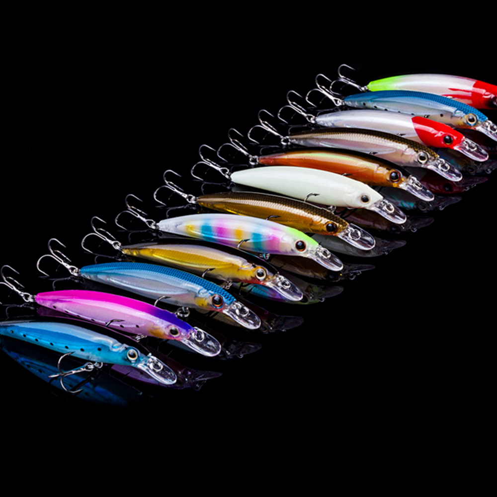 Wholesale 12-Color Cheery Luminous Carp Fishing Bait Silicone Wobbler Lure for River Fishing – Minnow – view 3