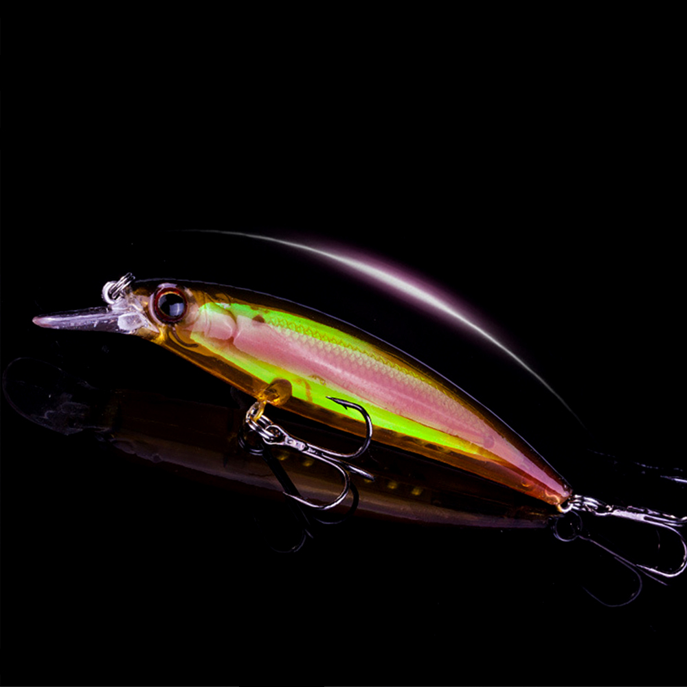 Cheery 12-Color Mini Fish Wobblers Luminous Lure for Carp Fishing Artificial Hard Bait Made of Silicone for River Use – Minnow – view 3
