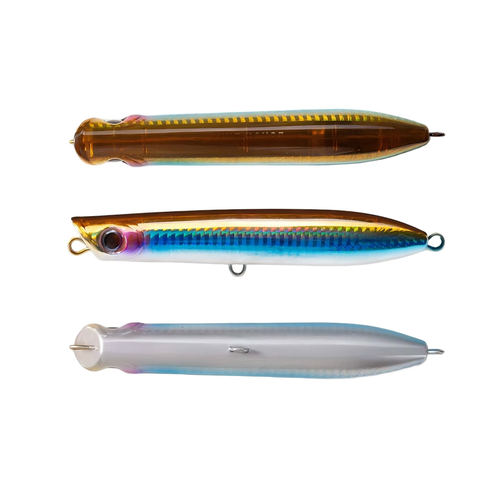 Cheery Hunter 130mm 30g Top Water Dog Walking Hard Bait Popper ABS Material Artificial Fishing Lure for Marlin in River Stream – Popper – view 5