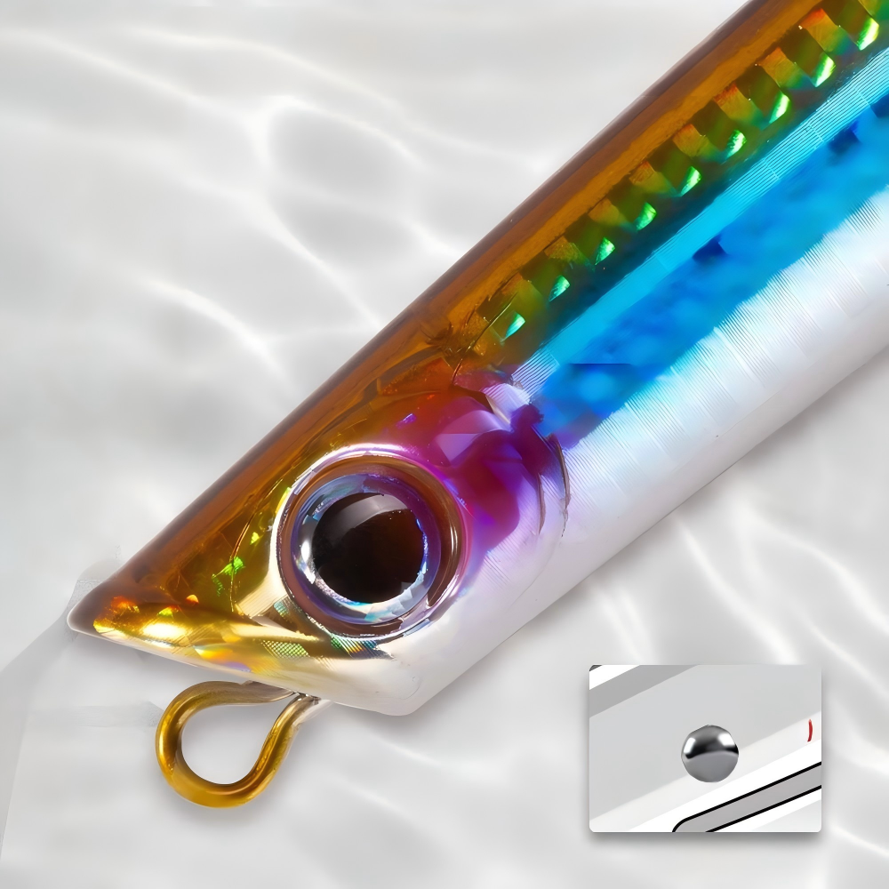 Cheery Hunter 130mm 30g Top Water Dog Walking Hard Bait Popper ABS Material Artificial Fishing Lure for Marlin in River Stream – Popper – view 2