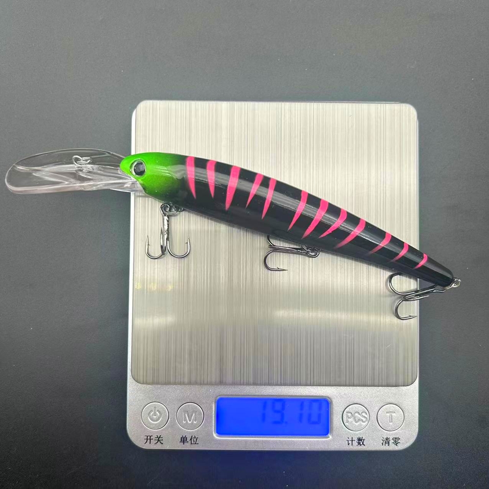 Top Right M062 20g 120mm Bandit Walleye Deep Diver Floating Minnow Lure ABS Artificial Jerkbait for Bass Pike Fishing in Rivers – Minnow – view 4
