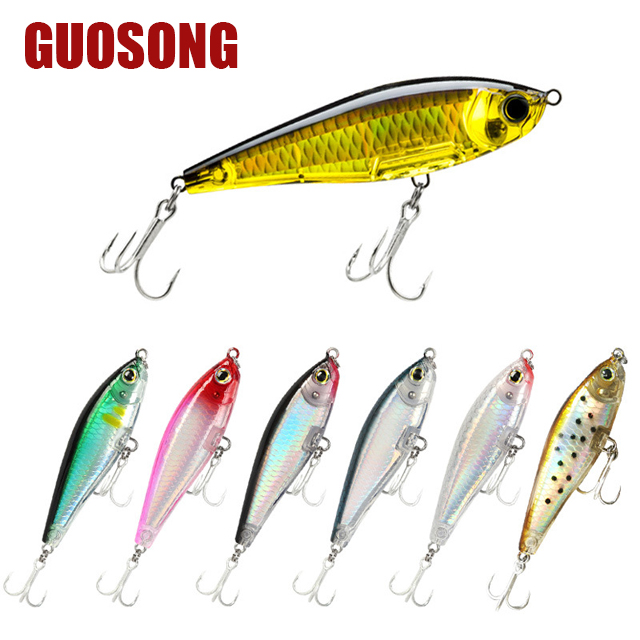 Cheery 70mm 7.8g Slow Sinking ABS Pencil Lure Long Casting Freshwater Artificial Hard Lure Kit for Bream for River – Pencil – view 3