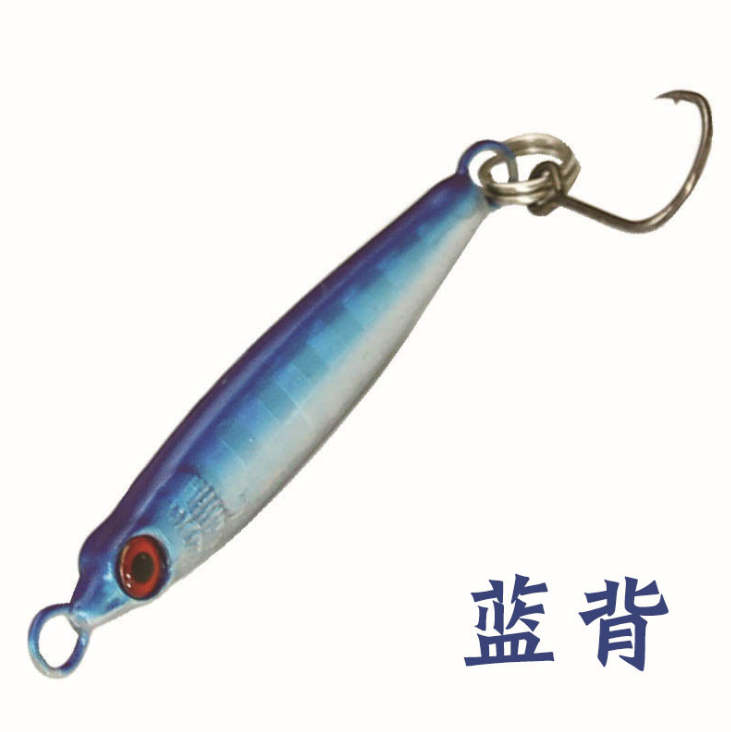Cheery Mini Jig Fishing Lure 3G 5G Spinnerbait Spoon Small Metal Ice Fishing Jigs for Trout Bass Made of Durable Silicone – Metal Lure – view 5