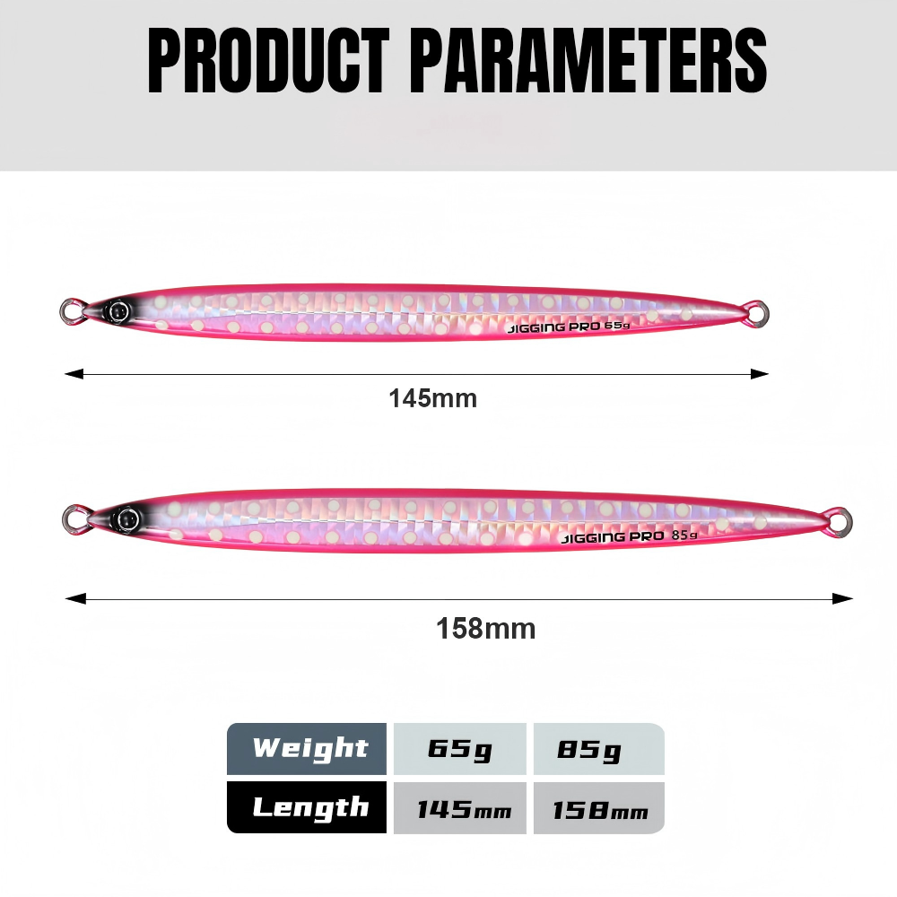 Cheery Goldfish 45g 65g 85g Saltwater Metal Long Cast Fishing Jigging Lure Hard Printed Fishing Techniques for Sea Fishing River – Metal Lure – view 5