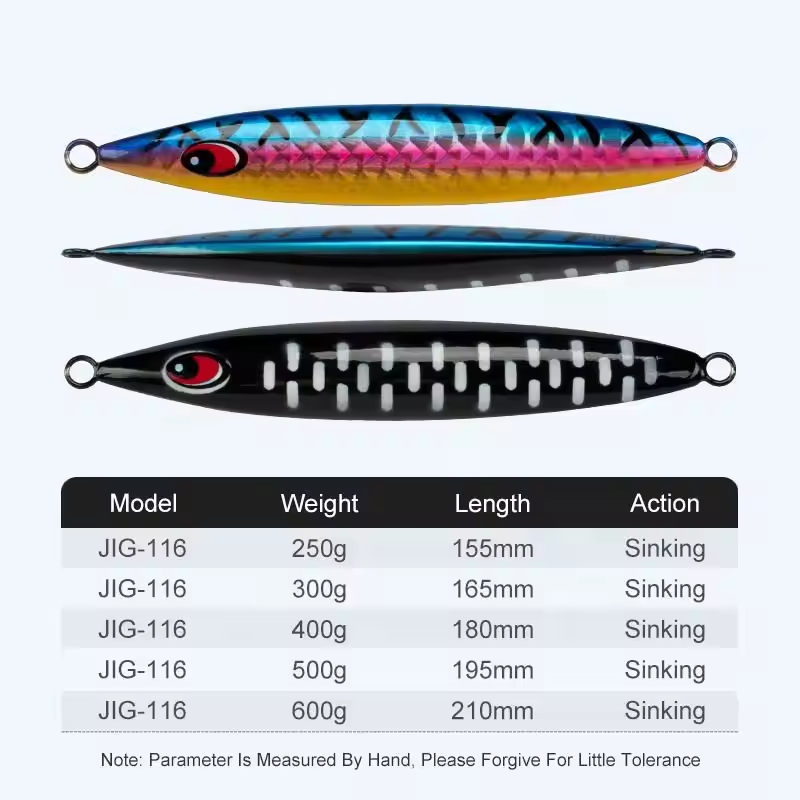 Cherry New Style Deep Sea Slow Tar Wheel Lure 250g-600g UV Glow Metal Quick Jigging Saltwater & River Marlin Shark – Metal Lure – view 3