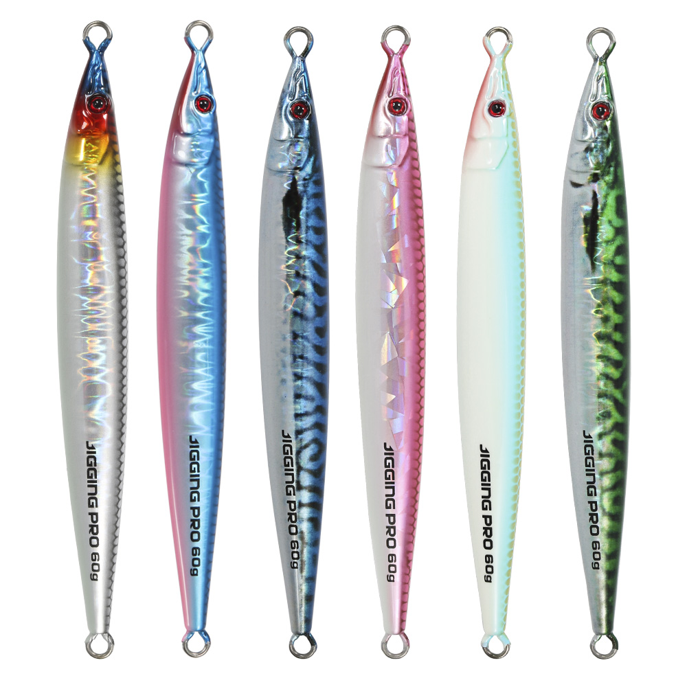 Professional Cheery Machine 60g 80g 100g Slow Speed Jigging Lure Glow Dark 3D Design Made Durable Silicone for Saltwater Fishing – Metal Lure – view 1