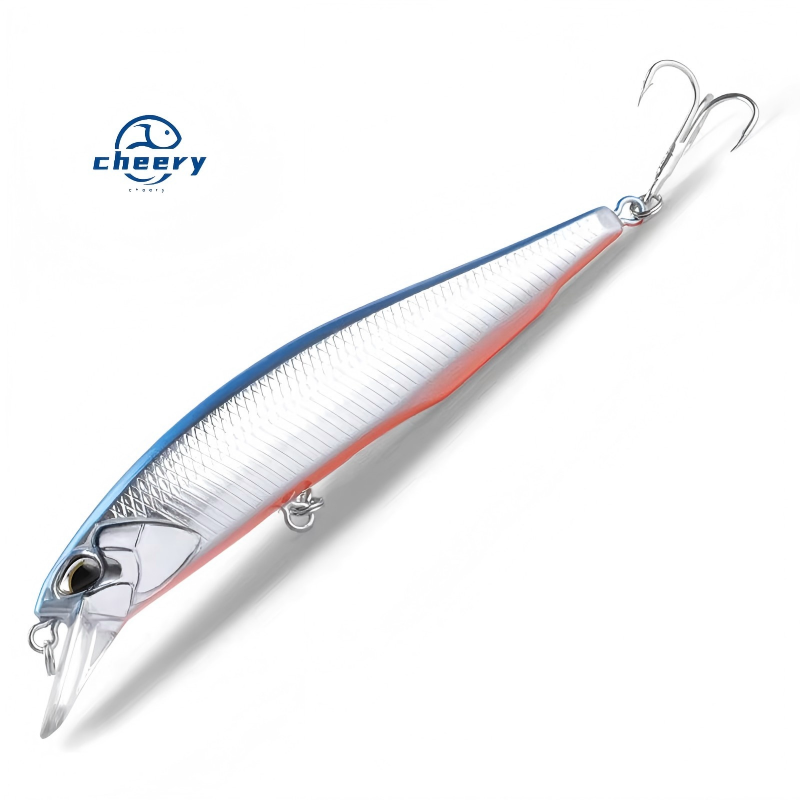 Cheery for Bearking High Quality OEM Wholesale ABS Printed Artificial Hard Bait in Hundreds of Colors for River Fishing – Minnow – view 1