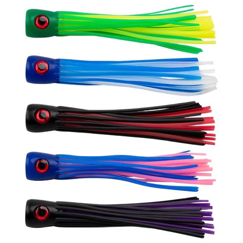 Cheery 15CM Speed Artificial Silicone Soft Bait Skirt Lure 20g for Saltwater Fishing Lure Marlin – Octopus Skirt – view 2