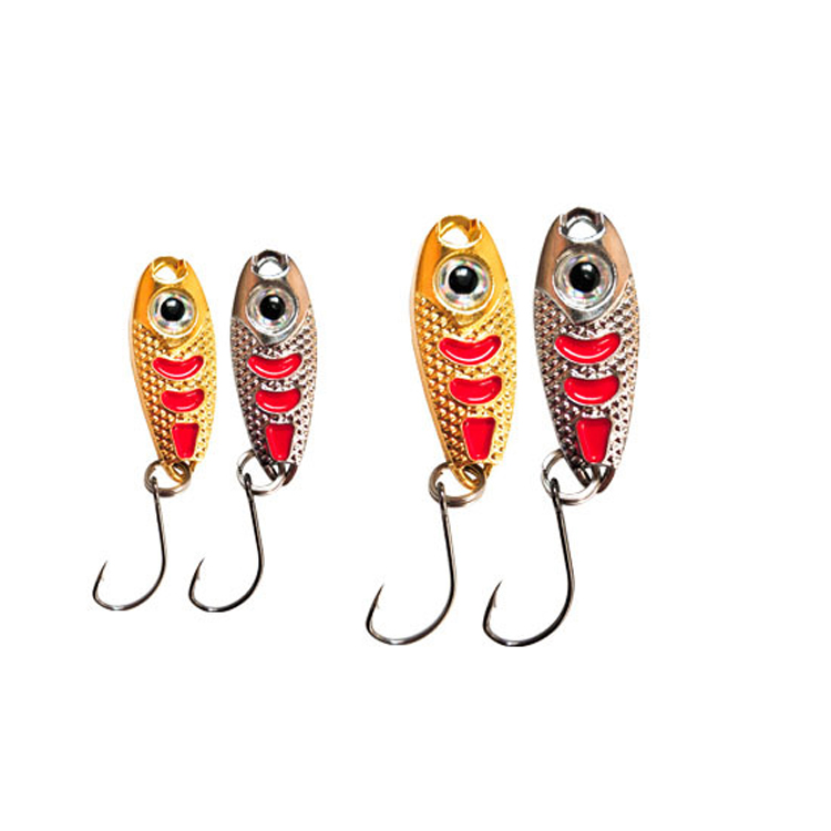 Hot Sale Cheery 3/5g Metal Spoon Fishing Lure Bait with Hook for Carp Bass Trout in River Lake Stream Direct From Factory – Metal Lure – view 1