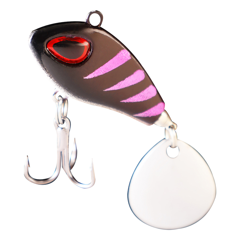 New VIB Spinner Bait by Cheery 7g/10g/17g/25g Fish Metal Spoon Lure with Jig Head for River Lake Fishing Artificial Hard Bait – Metal Lure – view 5