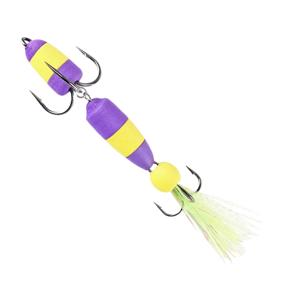Cheery Fish King Silicone Fishing Tackle Set Soft Bass Bait Swingler with Little Pop Float for River Fishing – Metal Lure – view 1