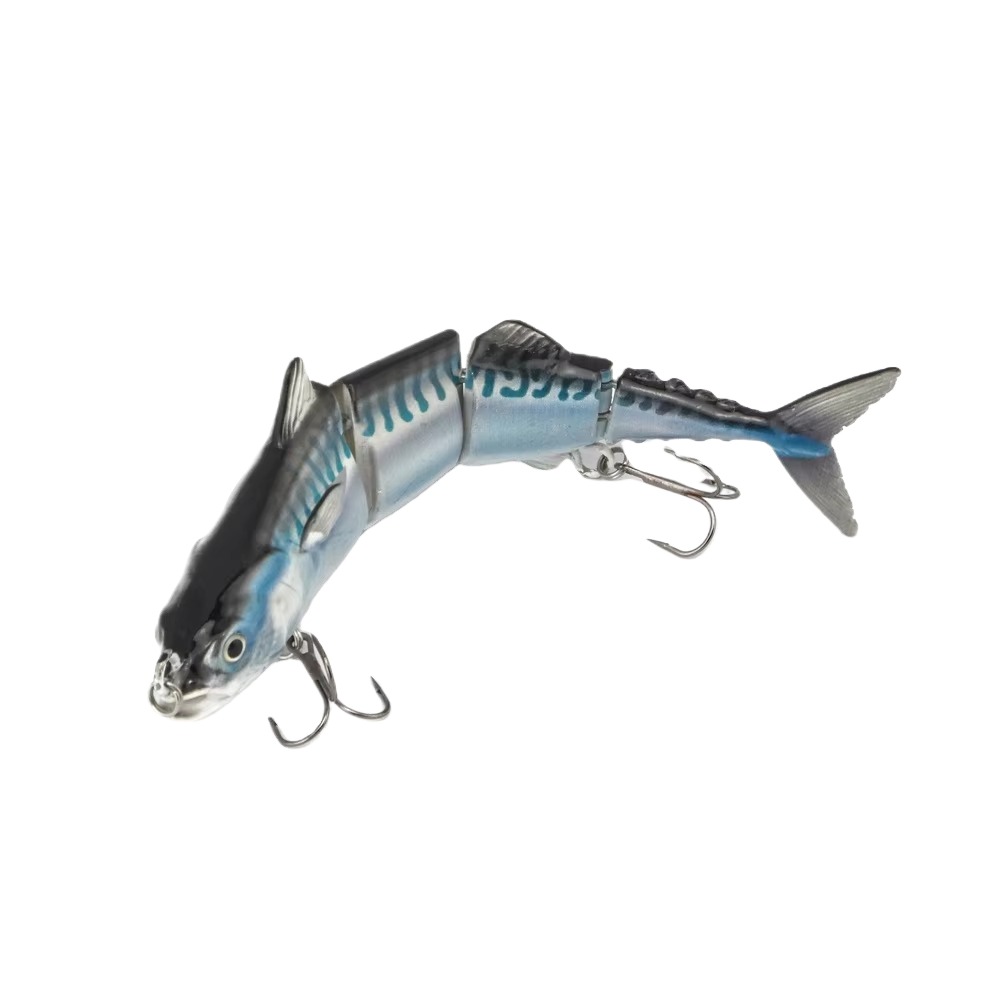 Cheery Mackerel Bait Multi-Joint Swimming Bass Lure Slow Sinking Hard Tackle Fishing Lures – Swimbait – view 1