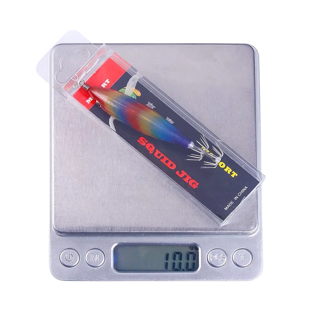Wholesale Cheery 8cm 6G Brine Luminous Shrimp Squid Clamp Bait ABS Material Printed Ice Fishing Technique for River – Pencil – view 5