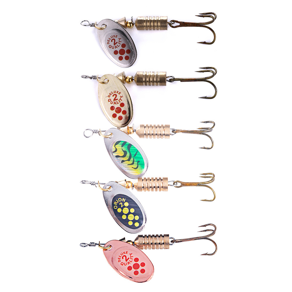 Cheery New Design Metal Spinner Bait 4g-19g Hard Spoon Durable Treble Hook for Ocean Bass Trout Saltwater Carp for Marlin Target – Metal Lure – view 2