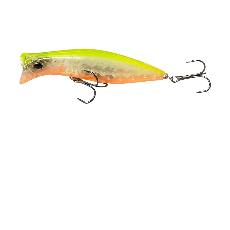 Cheery 80mm 12G Topwater Whopper Popper Salt Water Bass Trout Artificial Bait ABS Wobble Supplies Fishing Lures for River – Popper – view 5