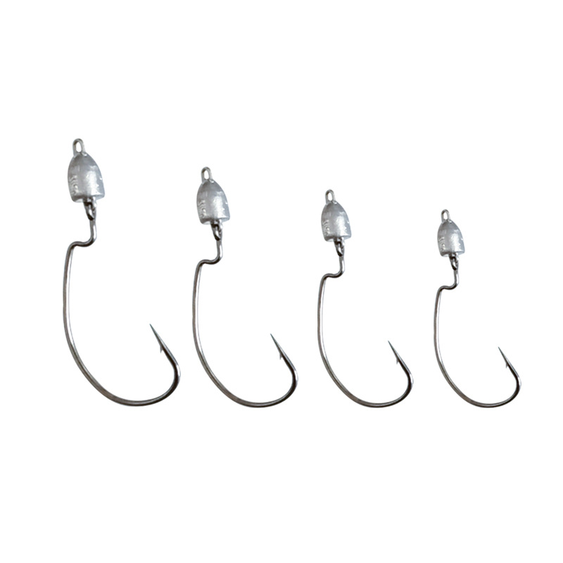 Cheery Brand Swimbait Hooks 3.5g 5g 10g Bullet Jig Heads for Bass Fishing Texas Rig Hook Saltwater Freshwater Lures – Fishhook – view 3
