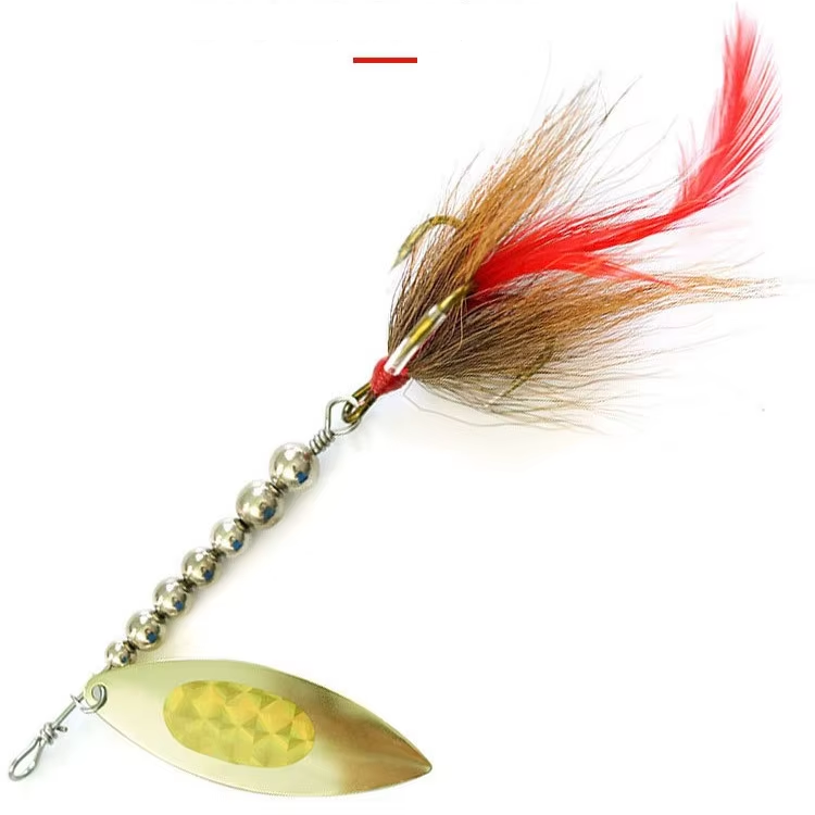 CHEEERY 21g Metal Blades Freshwater Fishing Lure Top In-line Spinner for Perch & Carp Stream & Lake Use – Metal Lure – view 3
