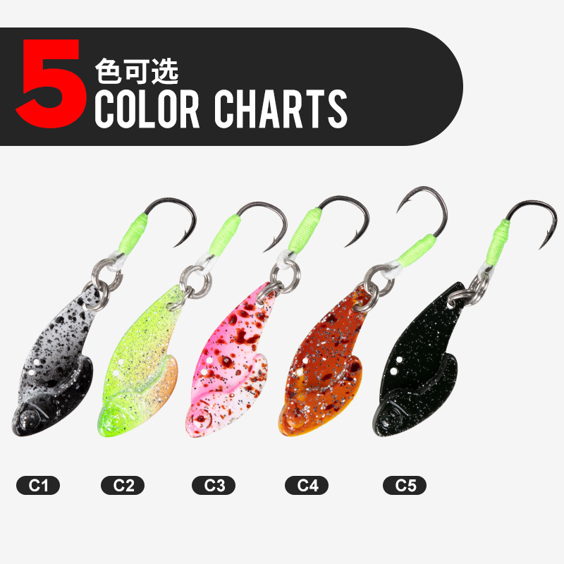 Fishing Lure Freshwater Sea Fishing VIB Hard Artificial Bait Wobblers Jig Bait Fishing Tackle Sinking Pesca – Metal Lure – view 2