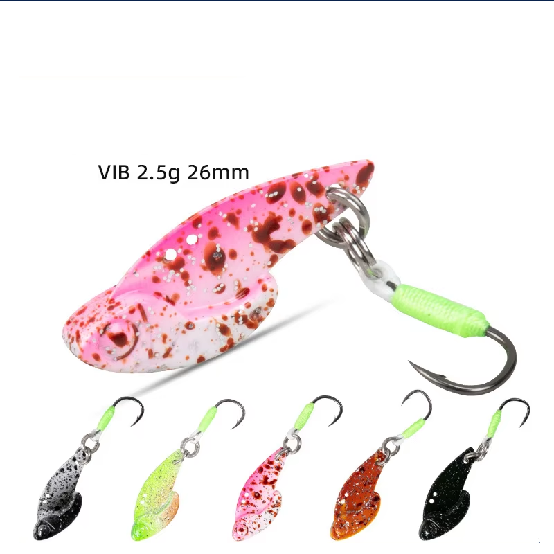 Fishing Lure Freshwater Sea Fishing VIB Hard Artificial Bait Wobblers Jig Bait Fishing Tackle Sinking Pesca – Metal Lure – view 1