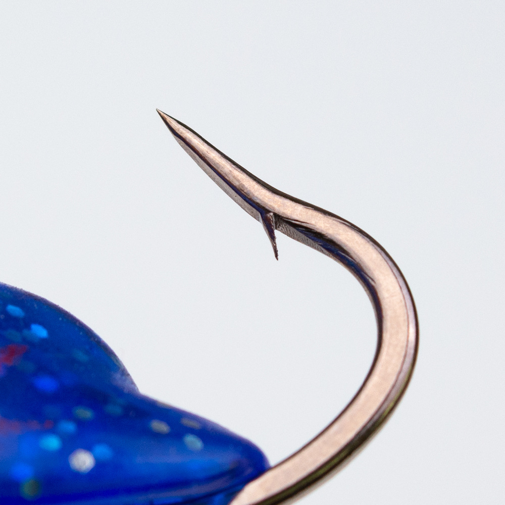 Thunder Frog Blackfish Kill Modification Simulation Lure Bait Thunder Frog Sheet Blood Groove Hook Thorn Head Sequin – Frog – view 4