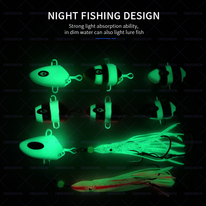 OEM Gang Hook Rig Metal Jig Assist Hook Kabura Slow Jig Head Inchiku Luminous Saltwater Fishing Metal Jig Lure – Metal Lure – view 3