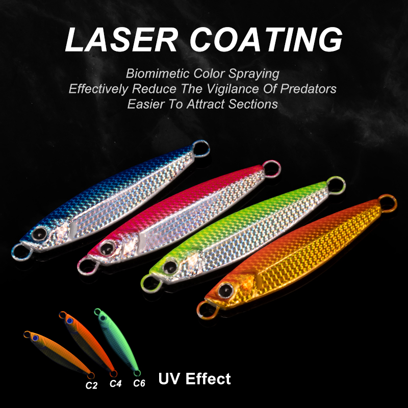 J102 7g 10g 15g 20g 25g 30g 40g Handmade Small Bait Game Micro Jig Lures TEASER Fishing Metal Jig Fish Lure – Metal Lure – view 4