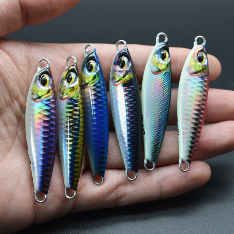 20g30g40g 3D Palms Miniature Dax Jigs Jigging Lures Metal Fishing Jigs – Metal Lure – view 4