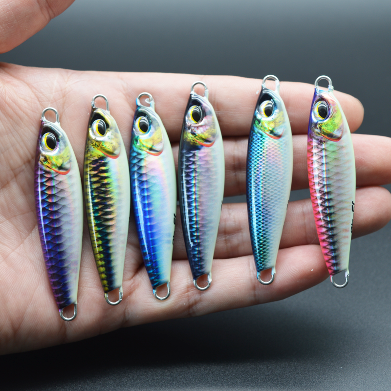 20g30g40g 3D Palms Miniature Dax Jigs Jigging Lures Metal Fishing Jigs – Metal Lure – view 3